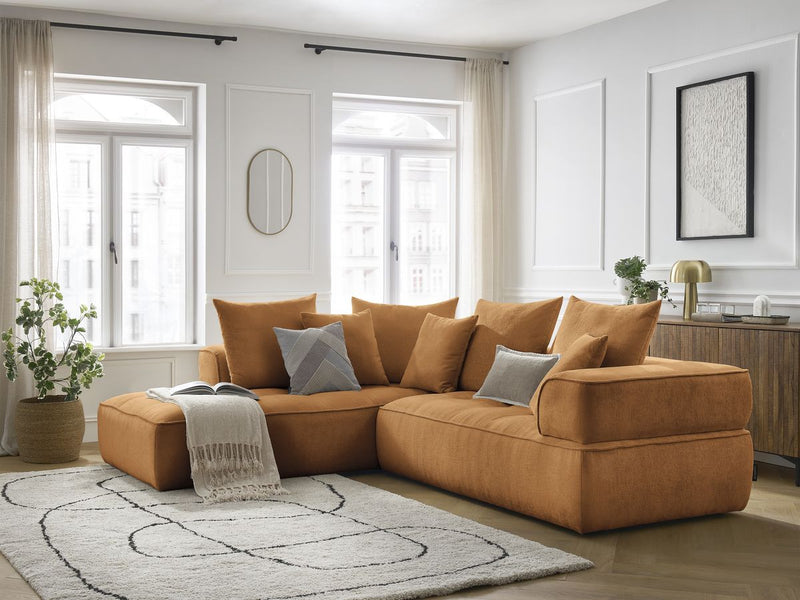 Canapé D'Angle L Fixe - Whesley - Angle Gauche