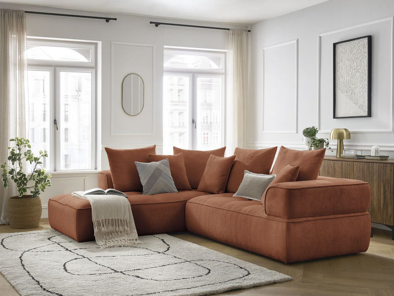 Canapé D'Angle L Fixe - Whesley - Angle Gauche