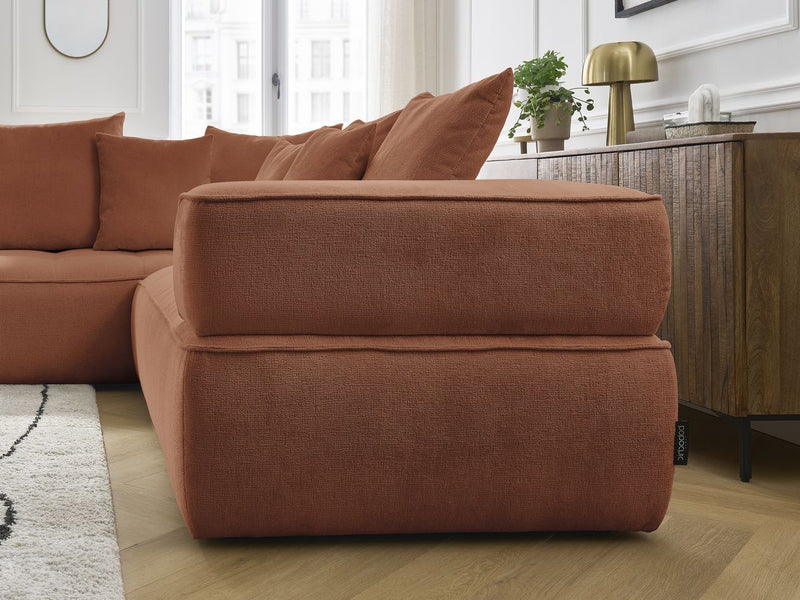 Canapé D'Angle L Fixe - Whesley - Angle Gauche