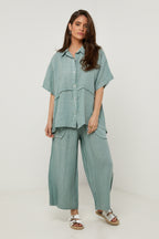 Chemise - Vert - Femme