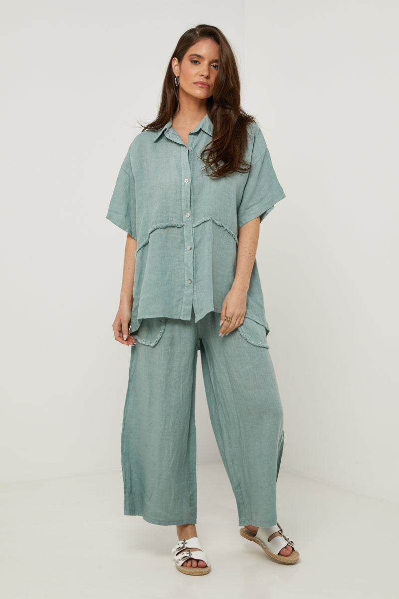 Camisa - Verde - Mujer