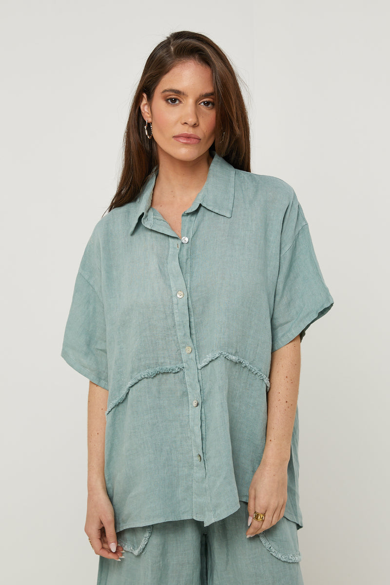Camisa - Verde - Mujer
