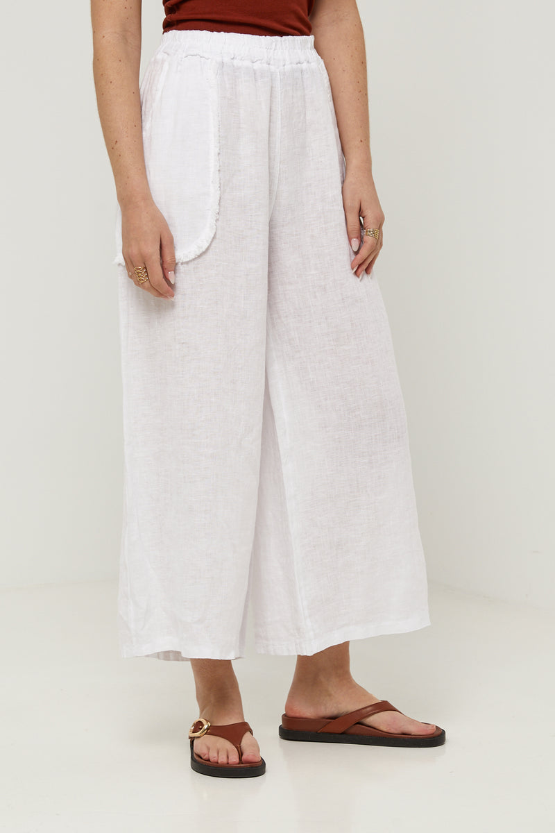 Trousers - White - Women