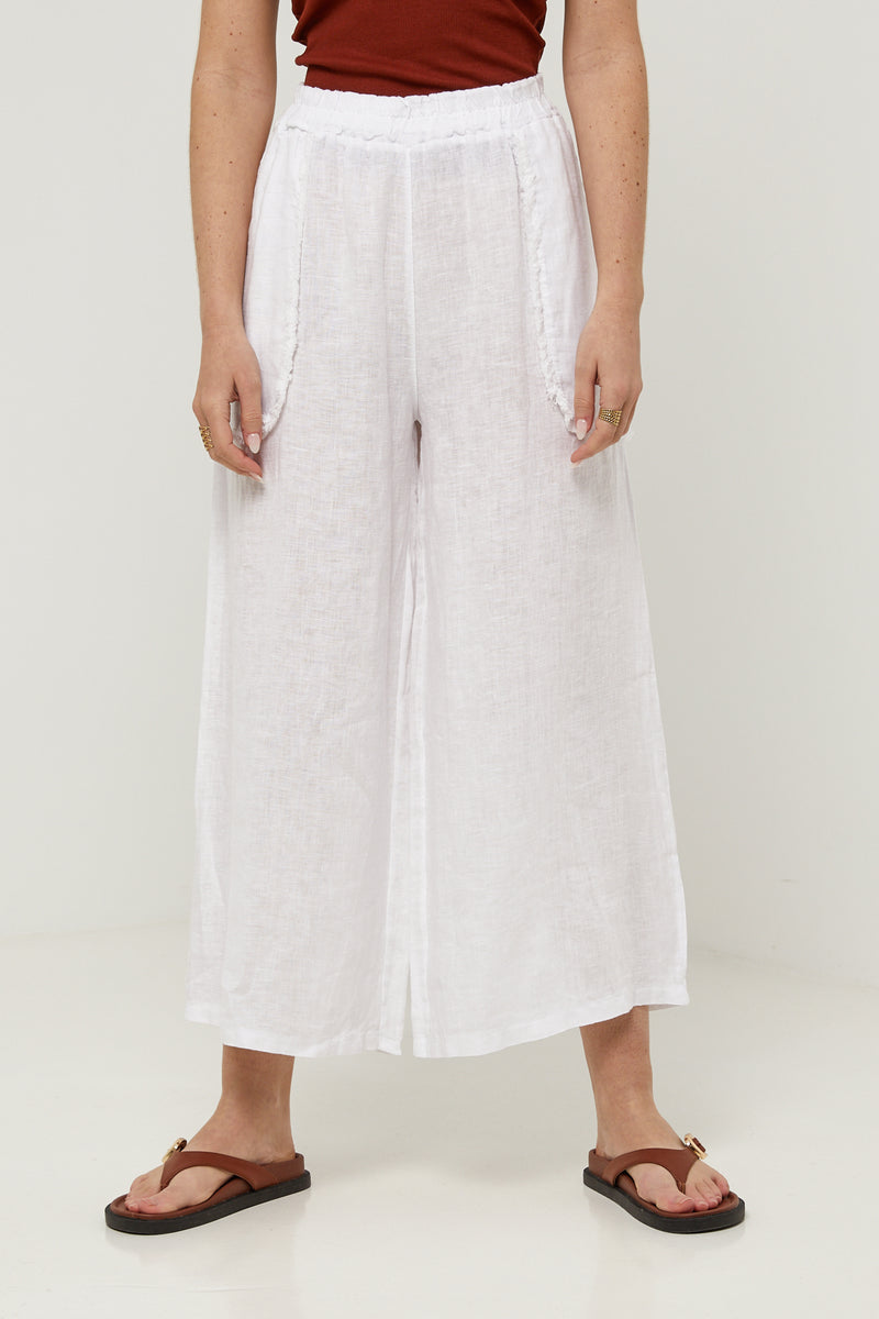 Trousers - White - Women