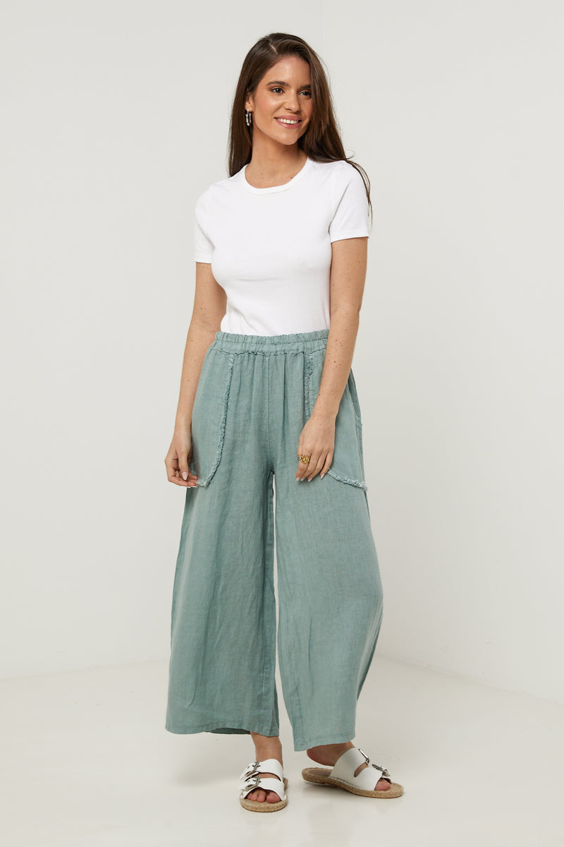 Pantalón - Verde - Mujer
