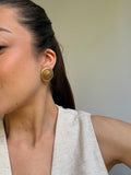 Pendientes Nina Ricci Vintage - Sombreros Dorados