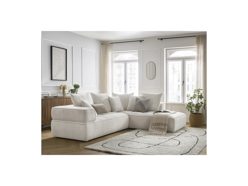 Canapé D'Angle L Fixe - Whesley - Angle Droit