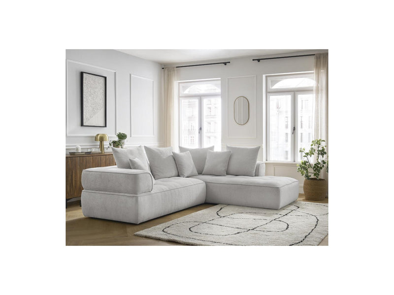 Canapé D'Angle L Fixe - Whesley - Angle Droit