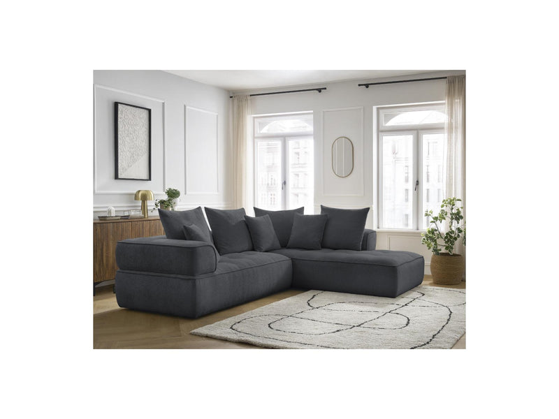 Canapé D'Angle L Fixe - Whesley - Angle Droit