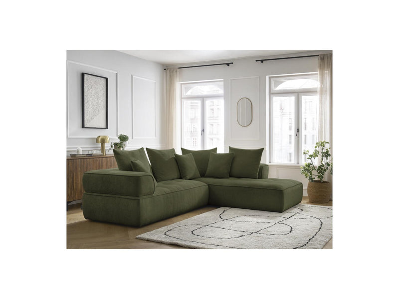 Canapé D'Angle L Fixe - Whesley - Angle Droit