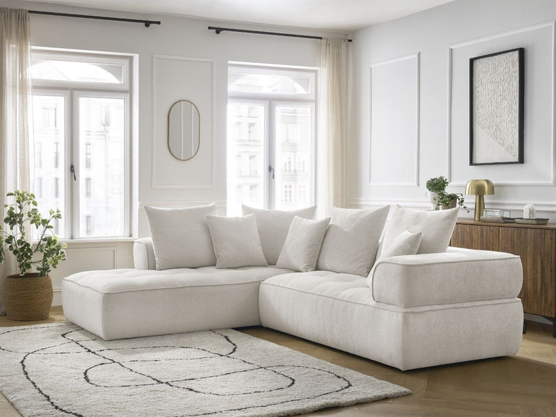 Canapé D'Angle L Fixe - Whesley - Angle Gauche