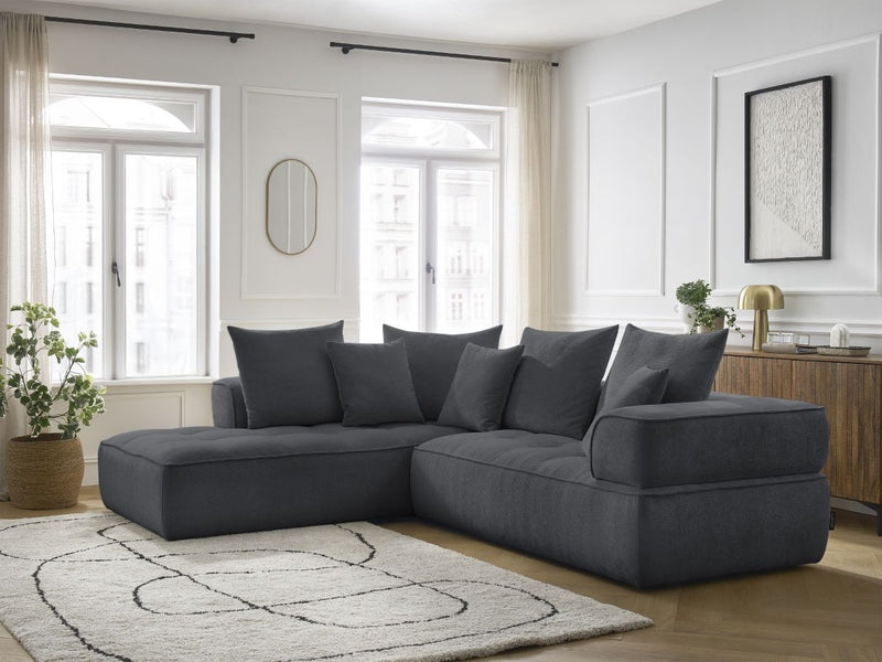 Canapé D'Angle L Fixe - Whesley - Angle Gauche