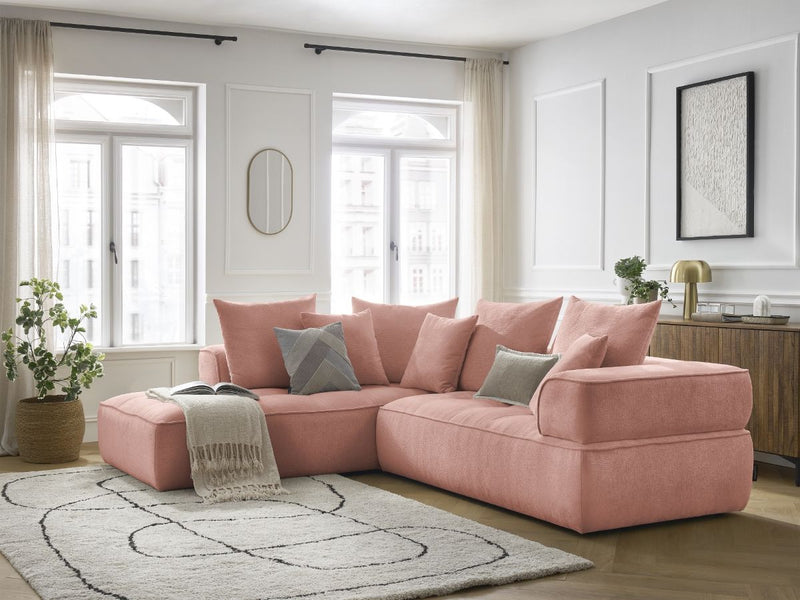 Canapé D'Angle L Fixe - Whesley - Angle Gauche