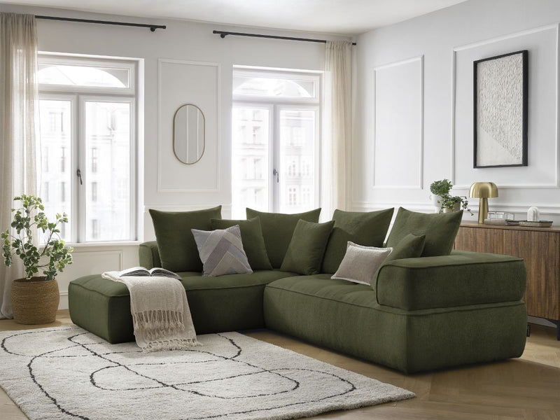 Canapé D'Angle L Fixe - Whesley - Angle Gauche