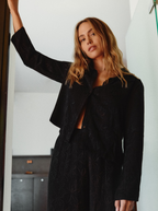 Chemise Black Bouquet