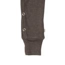 Troytt wool and silk dark chocolate pajamas - Minimalisma selection available on amaetc.com, eco-friendly concept store for children