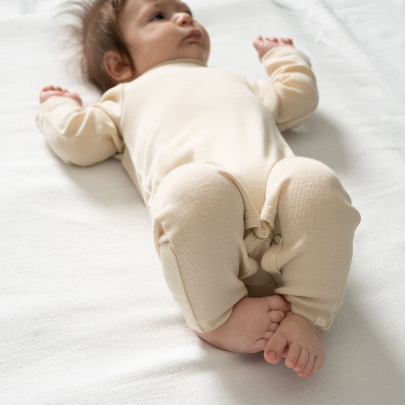 Minimalisma - Troytt Wool And Silk Pajamas Natural