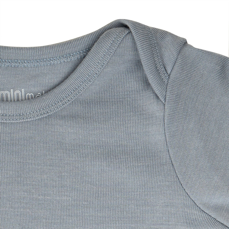 Minimalisma - Pijama Troytt De Lana Y Seda Azul Claro