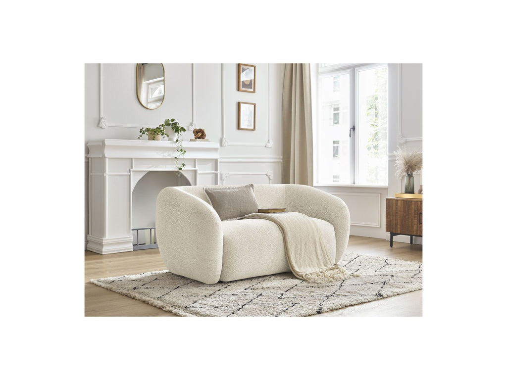 Celine - Canapé Droit Fixe 2 Places - Tissu Texturé