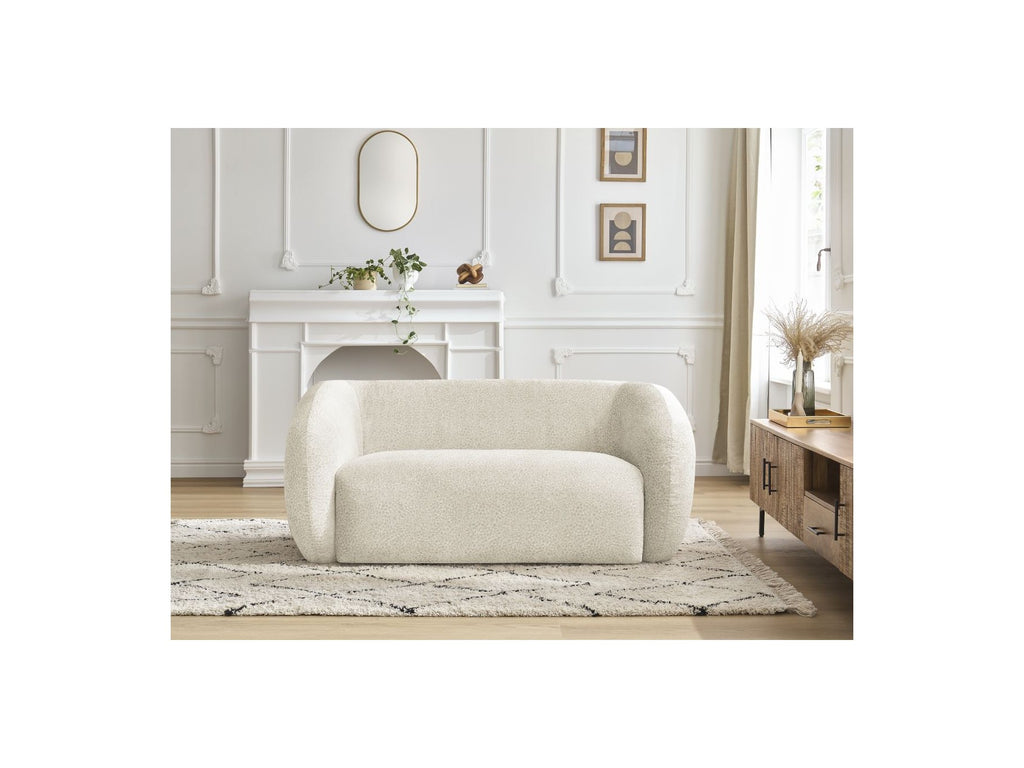 Celine - Canapé Droit Fixe 2 Places - Tissu Texturé