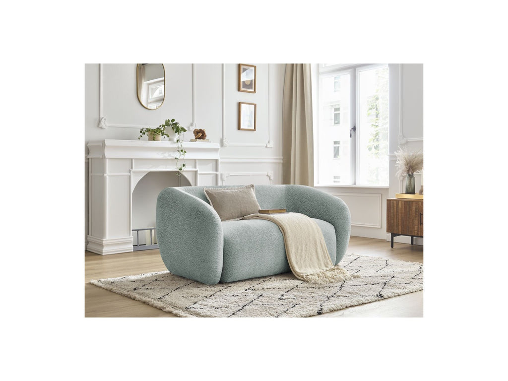 Celine - Canapé Droit Fixe 2 Places - Tissu Texturé