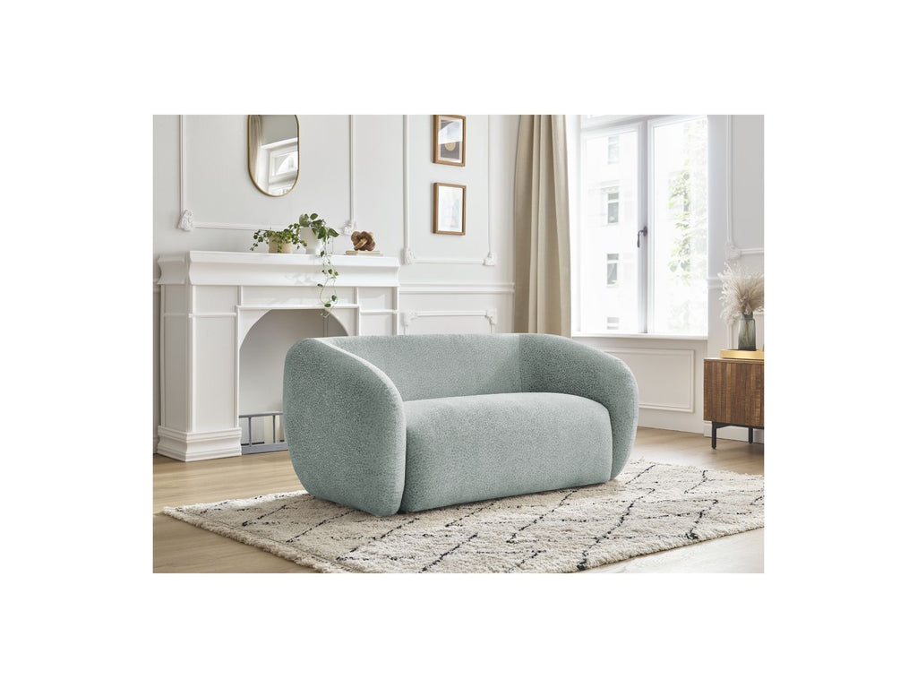 Celine - Canapé Droit Fixe 2 Places - Tissu Texturé
