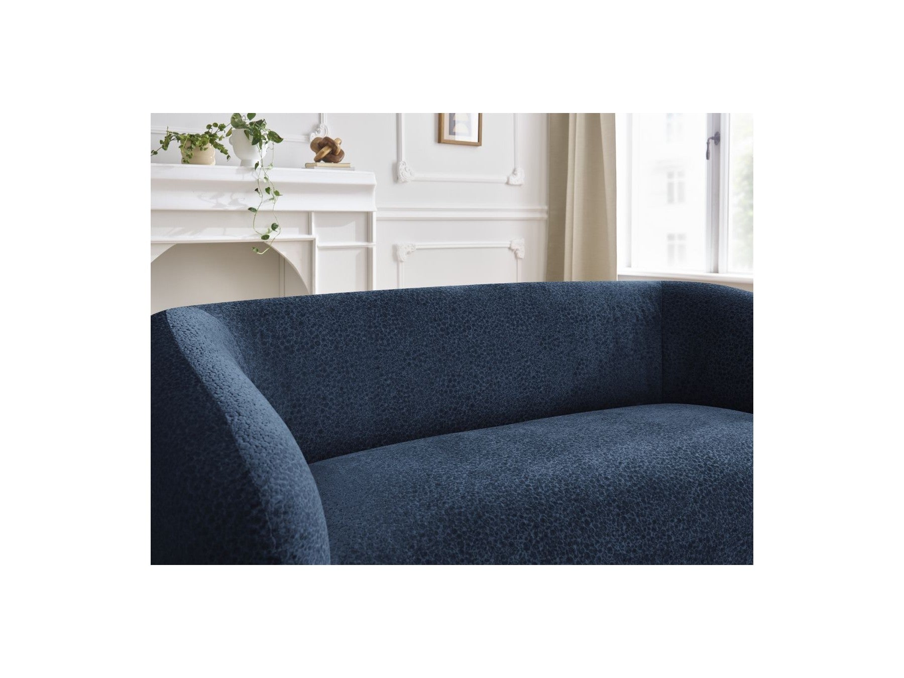 Celine - Canapé Droit Fixe 2 Places - Tissu Texturé