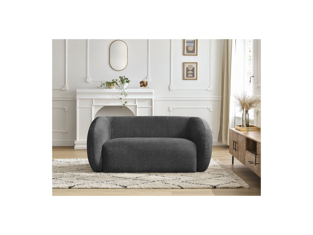 Celine - Canapé Droit Fixe 2 Places - Tissu Texturé