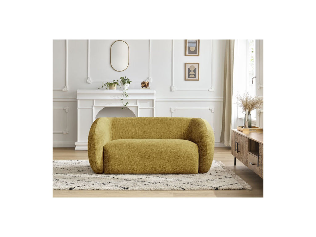 Celine - Canapé Droit Fixe 2 Places - Tissu Texturé