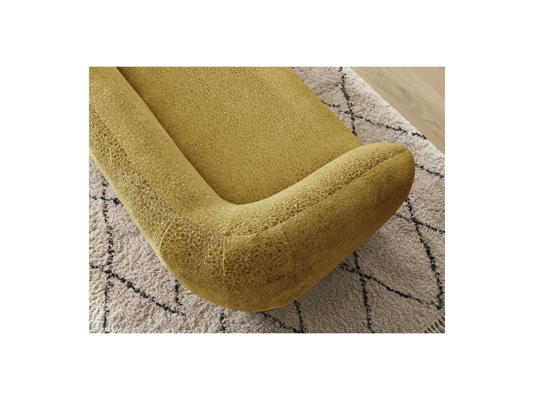 Celine - Canapé Droit Fixe 2 Places - Tissu Texturé