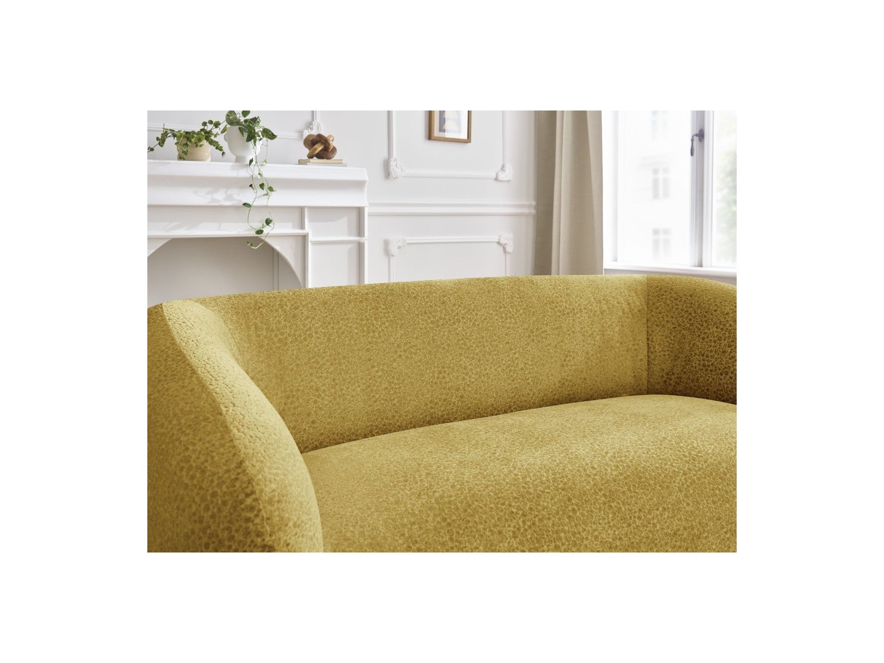 Celine - Canapé Droit Fixe 2 Places - Tissu Texturé