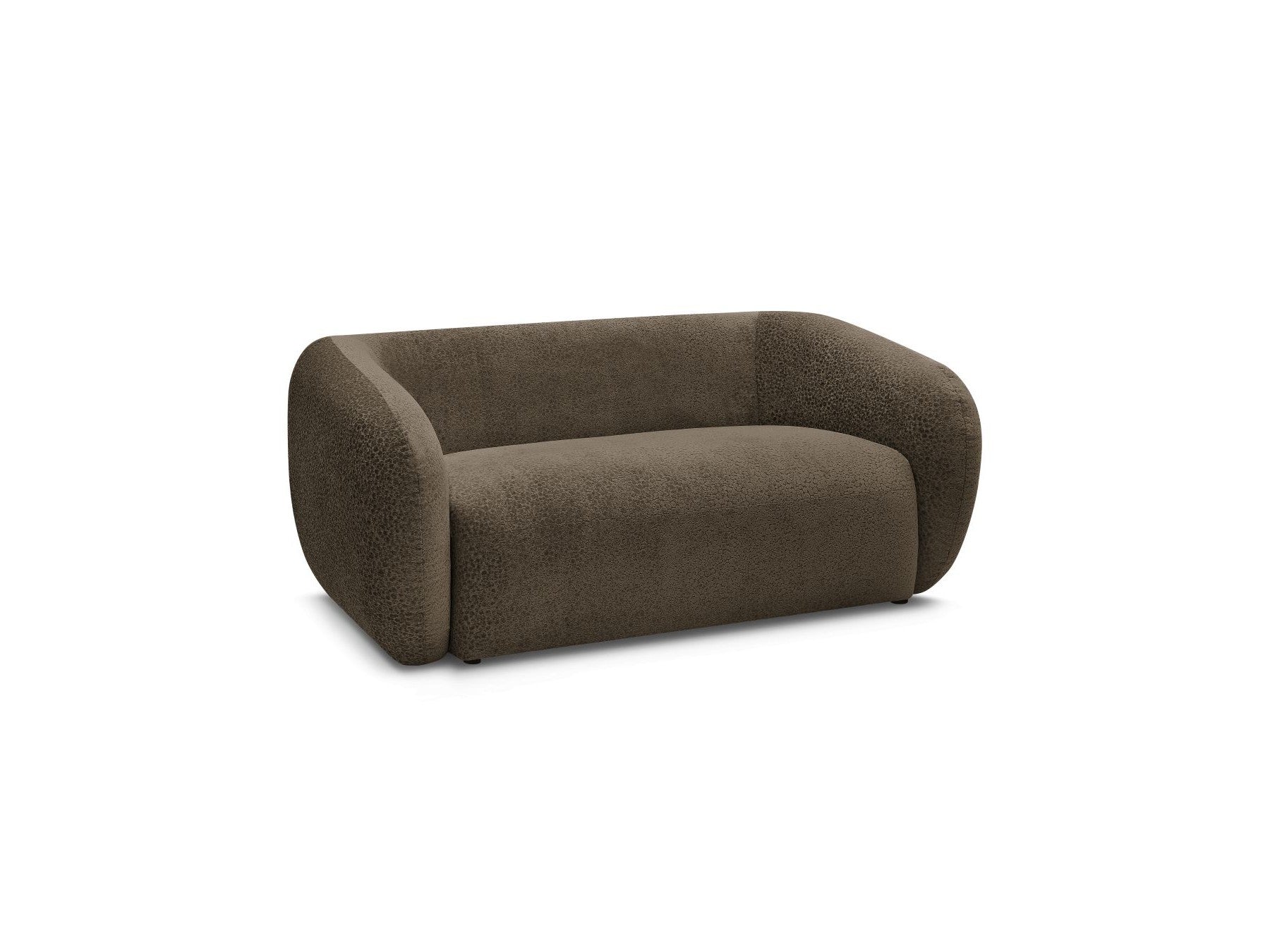 Celine - Canapé Droit Fixe 2 Places - Tissu Texturé