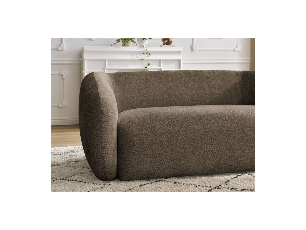 Celine - Canapé Droit Fixe 2 Places - Tissu Texturé