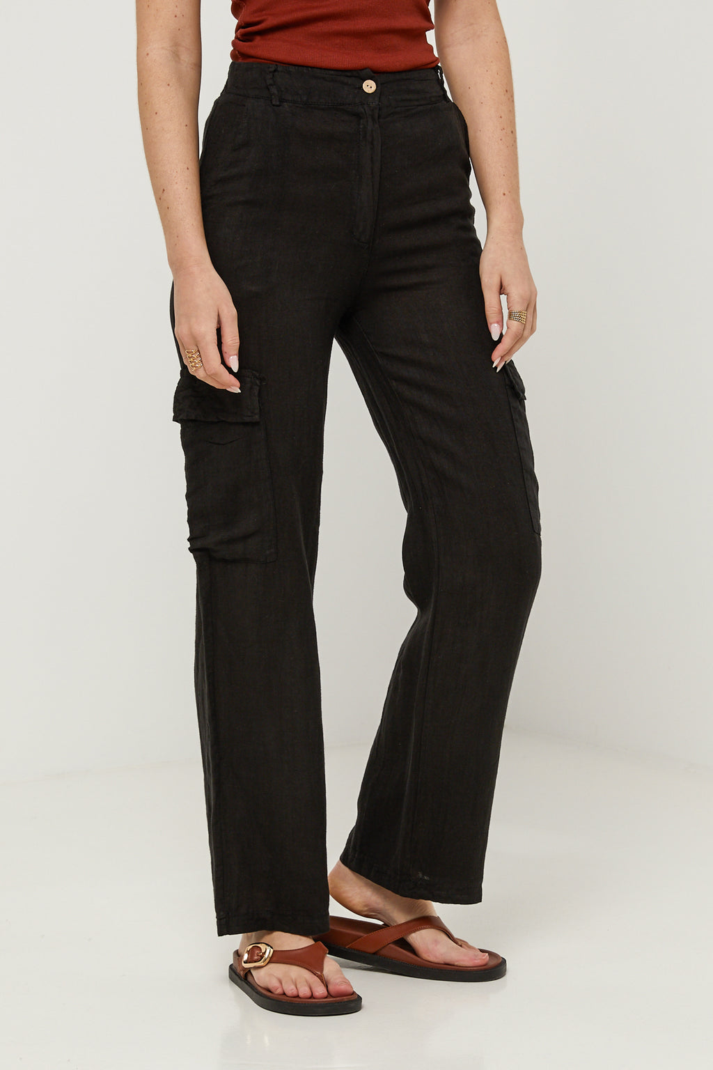 Pantalon - Noir - Femme