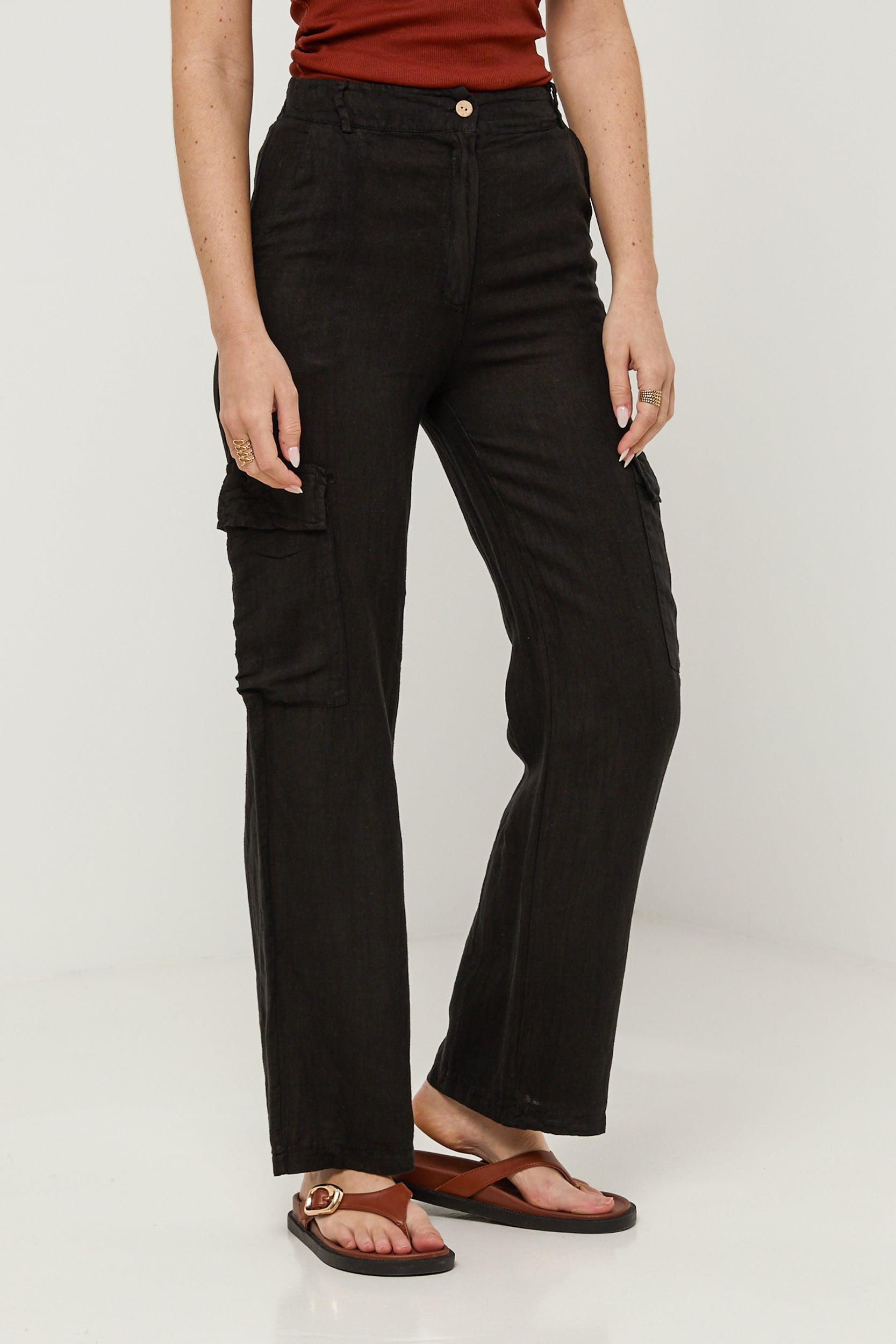 Pantalon - Noir - Femme