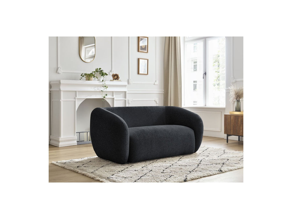 Celine - Canapé Droit Fixe 2 Places - Tissu Texturé