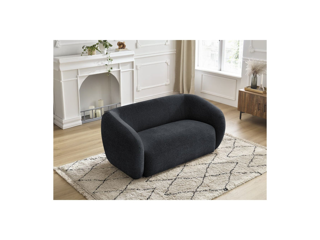 Celine - Canapé Droit Fixe 2 Places - Tissu Texturé