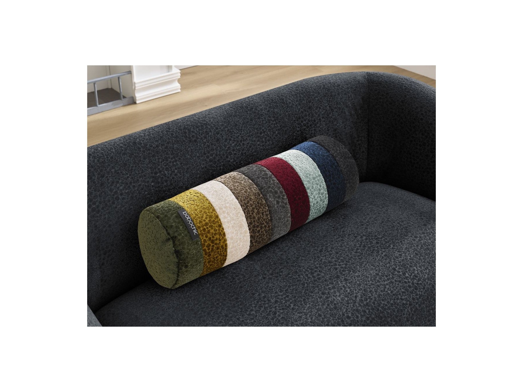 Celine - Canapé Droit Fixe 2 Places - Tissu Texturé