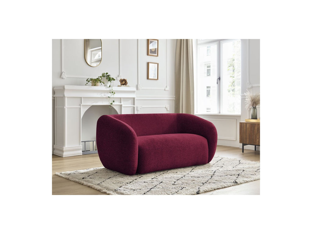 Celine - Canapé Droit Fixe 2 Places - Tissu Texturé