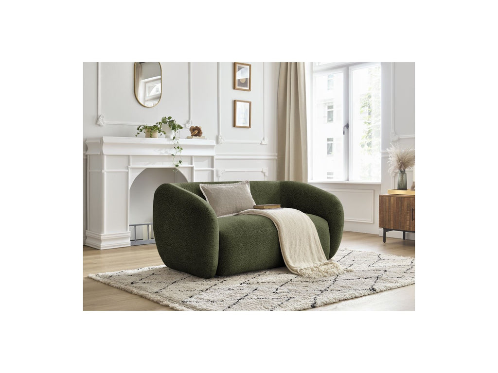 Celine - Canapé Droit Fixe 2 Places - Tissu Texturé