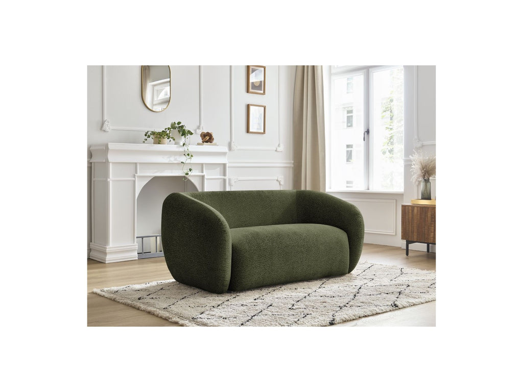 Celine - Canapé Droit Fixe 2 Places - Tissu Texturé