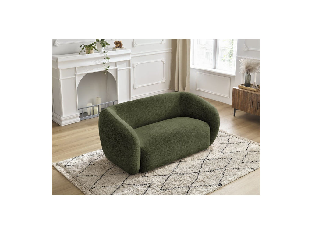 Celine - Canapé Droit Fixe 2 Places - Tissu Texturé