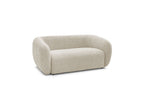 Celine - Canapé Droit Fixe 2 Places - Tissu Bouclette