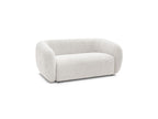 Celine - Canapé Droit Fixe 2 Places - Tissu Bouclette