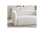Celine - Canapé Droit Fixe 2 Places - Tissu Bouclette