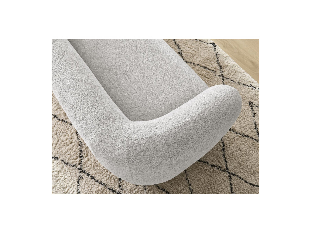 Celine - Canapé Droit Fixe 2 Places - Tissu Bouclette