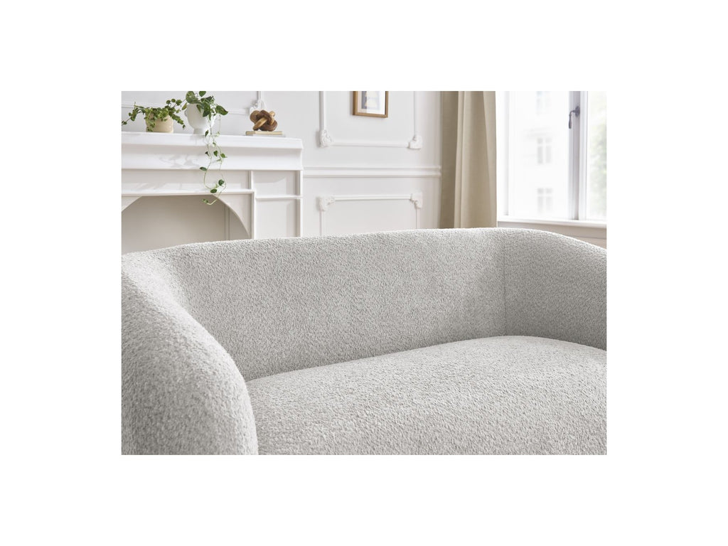 Celine - Canapé Droit Fixe 2 Places - Tissu Bouclette