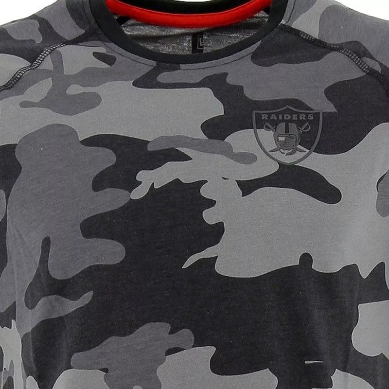 Tee-Shirt Homme New Era Ntc Raglan Oakland Raiders