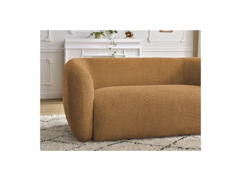 Celine - Canapé Droit Fixe 2 Places - Tissu Bouclette