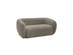 Celine - Canapé Droit Fixe 2 Places - Tissu Bouclette
